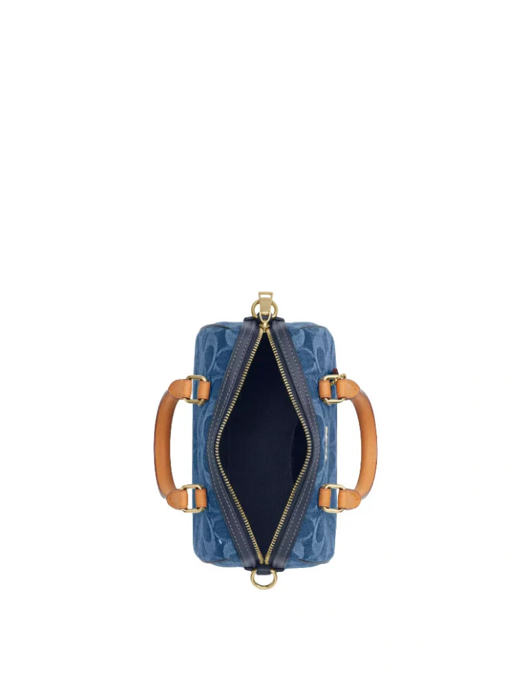 ROWAN SATCHEL BAG IN SIGNATURE CANVAS